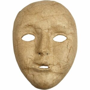 Volledig Masker Kinderen - Papier-maché
