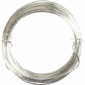 Sieradendraad Verzilverd 0.4mm - 20 meter