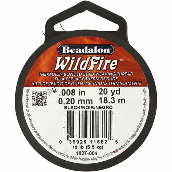 Sieradendraad 0,2mm - Zwart, 18,3m - Afbeelding 2