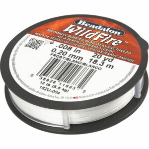 Sieradendraad 0,2mm - Wit, 18,3m