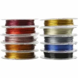 Sieradendraad 0.38mm - 10 rollen