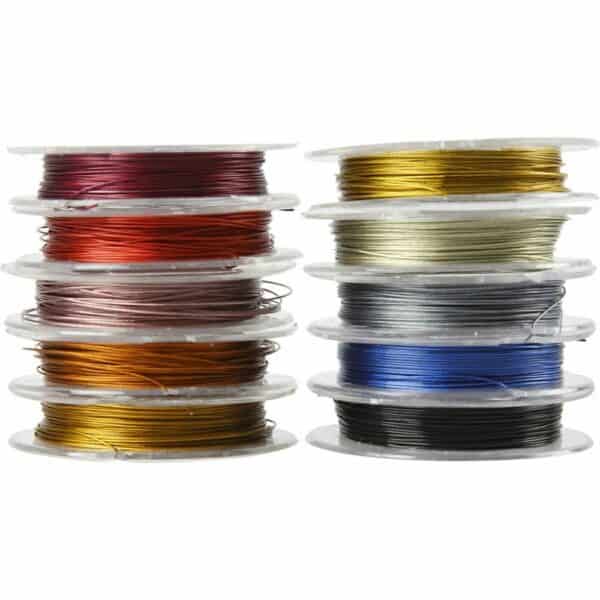 Sieradendraad 0.38mm - 10 rollen