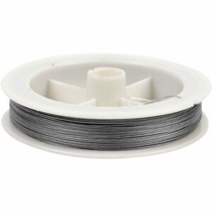 Sieradendraad 0.38mm - 100 meter, Zilver