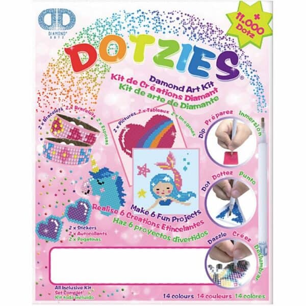 Diamond Dotz Art Kit - Girls - Afbeelding 3